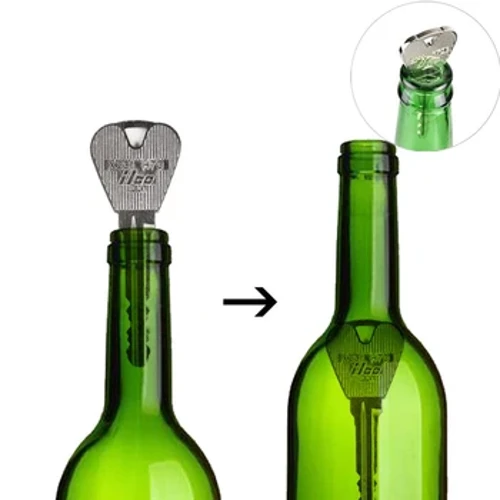 1set čarobnih zložljivih ključev čarovniških trikov za otroke, ki prehajajo v stekleničko, čarovniški triki, rekviziti, igrače za otroke, predstava od blizu