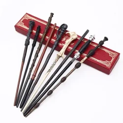 25 Loại Cosplay Potter Đũa Kim Loại/Lõi Sắt Trẻ Em Đồ Chơi Ảo Thuật Cây Đũa Phép Tặng Không Hộp Gói Chống Đỡ giai Đoạn Trò Ảo Thuật