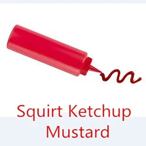 Sprøjt Ketchup Sennep Magiske Tricks Fjolledag Prank Legetøj Joke Magia Tilbehør Close Up Street Illusioner Gimmicks Mentalisme Rekvisitter