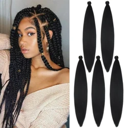 1/3/5 Paket/Lot 26 Inch Pra-Membentang Mengepang Rambut Ombre Mengepang Rambut Air Panas Pengaturan Sintetis Mengepang Rambut Ekstensi