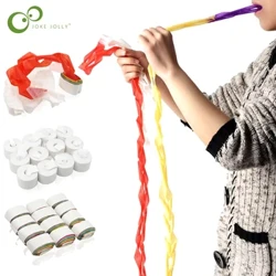 12 Cái/Bộ Trò Ảo Thuật Nhiều Màu Trắng Miệng Cuộn Giấy Streamers Từ Miệng Magic Chống Đỡ Ảo Thuật Gia Tiếp Liệu Đồ Chơi GYH