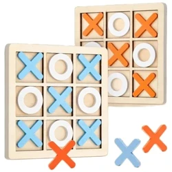 Gehir Training Dësch Spill Fräizäit Board Spillsaachen Interaktiv Schach Spiller Educatioun Montessori Holz Puzzel Fir Kanner Kaddo