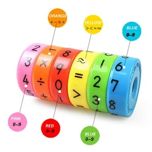 Izingane Magnetic Mathematics Digital Learning Amathoyizi Ezemfundo Magic Intelligence Arithmetic Maths Puzzle Cube Yezingane Isipho