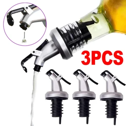 I-Oil Bottle Stopper Entsha Ye-Rubber Lock Plug Seal-proof-proof Food-proof Food Grade Plastic Nozzle Sprayer I-Liquor Dispenser Wine Pourer Barware