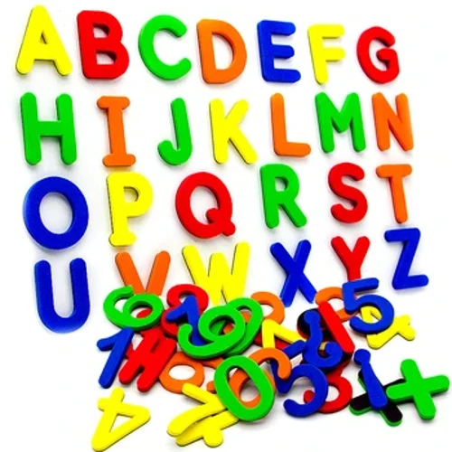 Autocollants de réfrigérateur en mousse EVA, lettres de l'alphabet magnétiques, 24 à 76 pièces, autocollants pour tout-petits, apprentissage de l'orthographe, comptage, jouets éducatifs, cadeau