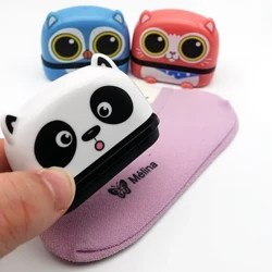 Bērnu vārda zīmogs Pielāgot skolēna vārda zīmogu bērnudārza apģērbs ūdensizturīgs vārda uzlīme Kawaii Montessori zīmogs dāvana