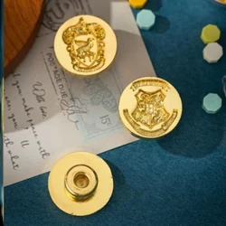 Burvju akadēmijas Uguns zīmoga zīmogs Grifindora retro koka zīmogs Klasisks sākotnējais zīmogs vaska zīmogs Sena pasta dekora dāvana