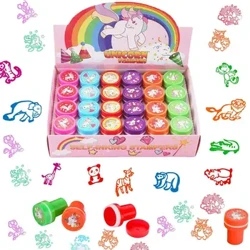2/24pcs Stampiau Amrywiol ar gyfer Plant Stampiau Hunan-inc Plant Stampiau Tegan Sêl Wyneb Llyfr Lloffion Paentio DIY Addurn Albwm Ffotograffau