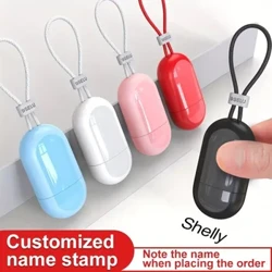 1 Máy Tính Tùy Chỉnh Tên Cá Nhân Tem Đen/Trắng/Đỏ/Xanh/Hồng Viết Tay Chữ Ký Cói Khắc Tùy Chỉnh Cói tư Nhân Ấn Một