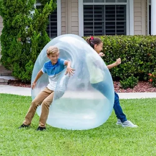 I-50CM Yezingane Yangaphandle Ethambile Ethambile Egcwele Amathoyizi Amathoyizi e-Bubble Ball Imidlalo yephathi Amathoyizi Amnandi Amabhaluni Amanzi Asebenziseka Kabusha