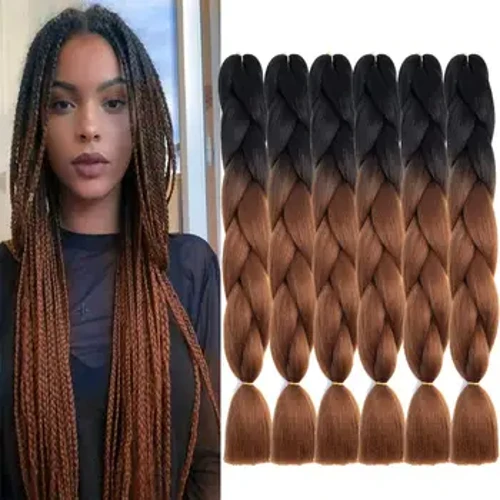 Gwallt plethedig synthetig du i frown ar gyfer bachyn artiffisial Lightweight Curly Marley Twisted Estyniadau crosio troellog