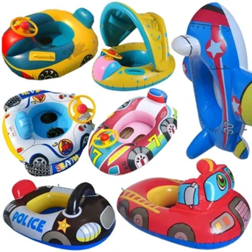 Malaking Inflatable Baby Swimming Ring Seat Lumulutang Sun Shade Toddler Swim Circle Fun Pool Bathtub Beach Party Summer Water Laruan