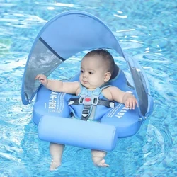 Mambobaby Baby Midja Flytande Liggande Simring Pool Leksak Simträning Solid Icke-uppblåsbar Nyfödd Babysim