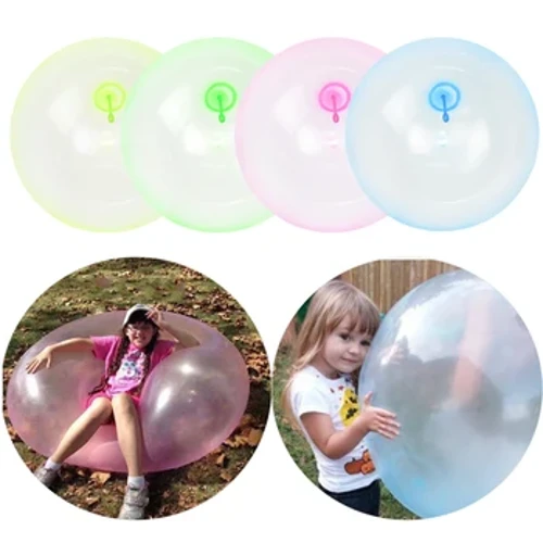 Díolacháin Te Leanaí Lasmuigh Aeir Bog Uisce Líonta Liathróid Bubble Inflating Cluiche Cóisir Bréagán Bréagán Bronntanais Mhór