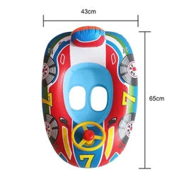 Inflatable Baby Swimming Rings Seat Floating Sun Shade Toddler Swim Circle Fun Pool Bathtub Beach Party Summer Water Toys