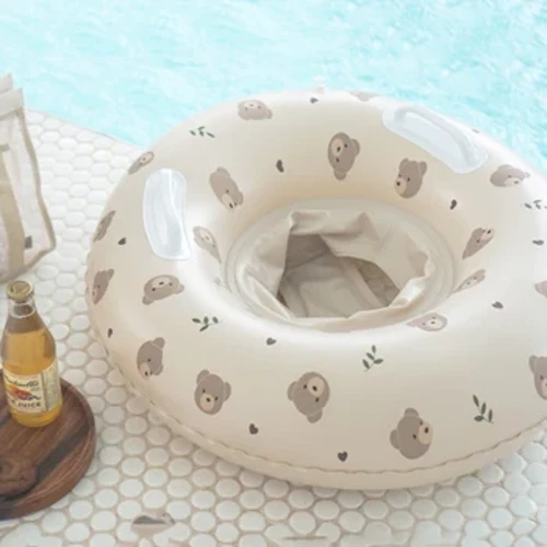 Barn Simsäte Float Uppblåsbar Simring för barn Pojkar Flickor Simbassäng Vatten Roliga leksaker Sommar Beach Party Accessoar
