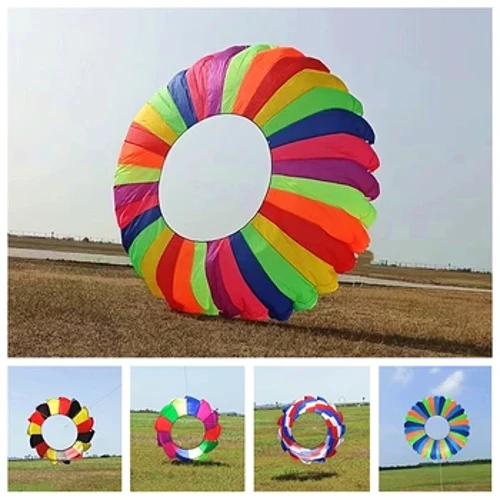 Libreng Pagpapadala ng mga bagong saranggola Singsing na lumilipad sa labas ng bahay masaya laruan laro saranggola palabas palawit pilot kite lifter Inflatable na mga laruan Lumilipad na saranggola ko