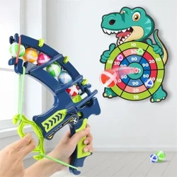 Montessori Dobó Sport Slingshot Target Sticky Ball Dartboard Kosárlabda Társasjátékok Oktató szabadtéri játék gyerekeknek