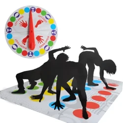 Familiefeestspel Twisterspellen Binnen Buiten Speelgoed Spel Het lichaam draaien Voor kinderen Sport voor volwassenen Interactieve groepshulpmiddelen
