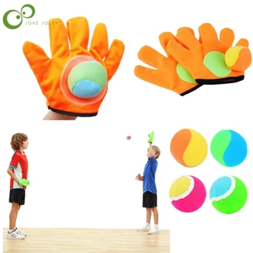 Kids Sucker Sticky Ball Legetøj Udendørs Sport Catch Ball Game Set Kast og fang forældre-barn interaktivt udendørs legetøj WYW