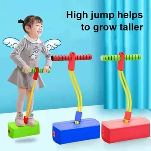 Chico s Rana Jumper juguete Pogo Stick deporte salto sentido entrenamiento chico palo de espuma deportes al aire libre niños suministros rana juego más alto