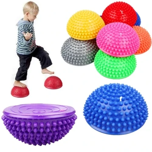 Leker for barn Barn Sensorisk treningsutstyr Yogaballer PVC Massasje Fitballøvelser Balanseball for treningsstudio Sport Fitness