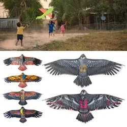 1.1m I-Eagle Kite Nomugqa Wekhithi Ongamamitha angama-30 Ukhozi Olukhulu Olundiza Amakayithi Izingane Izipho Zohambo Lomndeni Engadini Ezemidlalo Yangaphandle Ithoyizi le-DIY