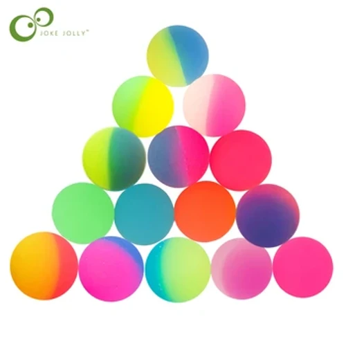 GYH – boules lumineuses au clair de lune à rebond élevé, 12 pièces/lot, jouets pour enfants, décoration de fête, qui brillent dans la nuit