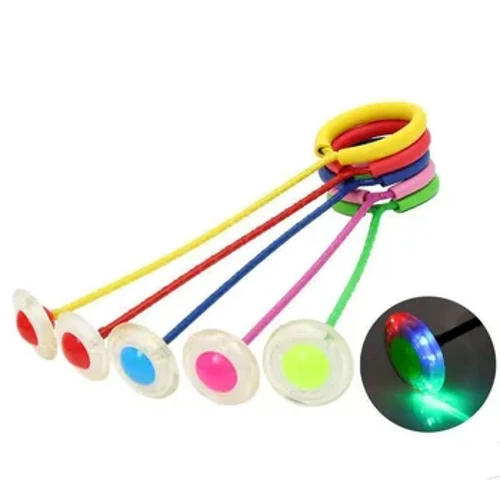 Đèn Flash Nhảy Lực Chân Bóng Ngoài Trời Cho Trẻ Vui Vẻ Đồ Chơi Thể Thao LED Trẻ Em Lực Nhảy Phản Lực Bóng Luyện Tập Trẻ Em-Cha Mẹ Trò Chơi