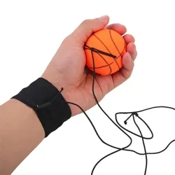 Barneleker Sprettende Fingerbånd Ball Elastisk Gummiball For Håndledd Trening Hånd Finger Stivhet Avlastning Håndledd Sprett Ball Utendørs