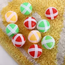 10ST Montessori darttavla Målskytte Målspel Leksaker Utomhusleksak Sticky Ball 3,4 cm Slumpmässig färg
