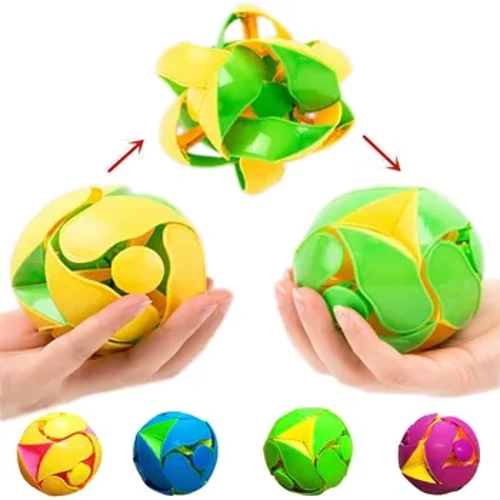 Magic Color-Change Ball Laruang Paghagis ng Kamay Mga Teleskopikong Bola Paghagis ng Kamay Creative Fun Toy Birthday Gift Para sa Sports Toy Ball