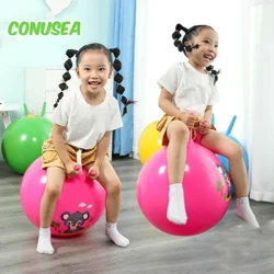 Kids Space Hopper Poskakujuće lopte Vježba za ravnotežu Obrazovne sportske igračke na otvorenom Dječji vrtić Igre za skok Lopta slučajne boje