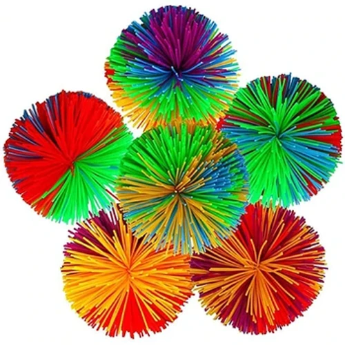 6/8/10cm Liathróid Jugging Bréagán Liathróid Sreang Rubair Colorful Do Pháistí Liathróid Shínte Frith-Strus Bréagáin Úrscéalta Leanaí Bréagán Rubair Greannmhar