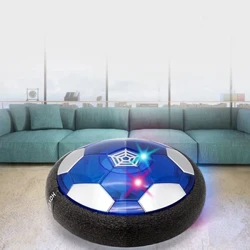 18cm Hoʻokuʻu ʻia i ka Pōʻani Pōpeku Māmā USB Hoʻopiʻi Uila Hovering Soccer Loko Interactive Floating Ball makana no nā keikikāne