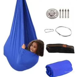 Y4UD Anak Ngarep Anak karo Autisme Khusus ADHD Terapi Nyaman Hammock Swing