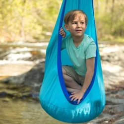 28*59 pouces grand intérieur enfants balançoire bébé berceuse jouet préscolaire jouets sensoriels jeux de plein air balançoires chaise cadeaux avec Kit d'installation