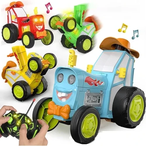 360 ° Fernsteierung Auto Crazy Jumping Auto Spillsaachen Swing Stunt Danz Auto Mat LED Liicht Musek Rocking Tumbling Elektresch RC Auto