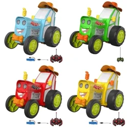 Jouet pour bébé, voiture de cascade pivotante, jouet musical léger pour garçons et filles, jouet éducatif préscolaire, excellent cadeau pour enfant