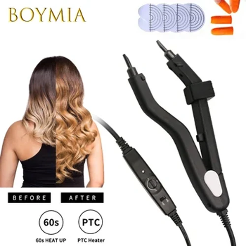 Tong para sa mga extension ng buhok Mga extension ng buhok machine connectors extension sipit Heating Tip Hair Extension Iron hot