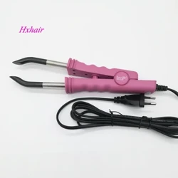 Extensie de păr Loof Conector Fusion Conector de păr / Extensie de păr Fusion Iron / Priză europeană 220v Negru Culoare roz