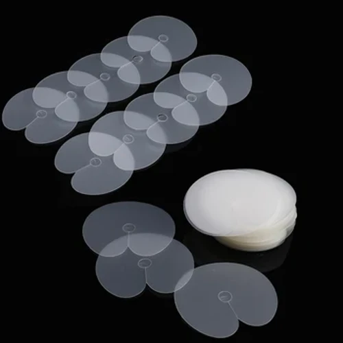50/150PCS Round Hair Heat Protector Shields Heat Insulation Sheet Protector Shield Scale Mga Konektor ng Buhok sa Styling Accessories