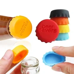 6 pcs/12 pcs Goxoki koloreak Silicagel Garagardo Botilen Tapoiak Taberna Etxeko Garagardoa eta Ardoa Egitea Tabernako Ontziak Sukaldea Jantokia Lorategia