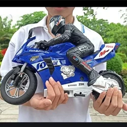1/6 RC Moto Rc Auto Equilibrio autostabile in piedi su una ruota Competitiva Racing Drift Stunt Moto elettrica per bambini