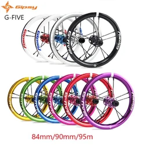 Gipsy G-bäş tigirli alýumin garyndysy 12 bal, çagalar üçin deňagramly welosipedli puşbike turba welosiped bölekleri 1 jübüt 84mm / 90mm / 95mm