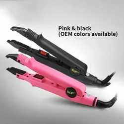 27cm Hiustenpidennys Iron Professional Hiustenpidennys Fusion Iron Keratin Bonding Tool Heat Connector Loof Styler Salon malli