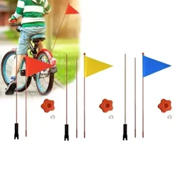 1 BỘ 120 cm/180 cm Xe Đạp Cờ Cho Bé Trai Bé Gái Đi Xe Đạp Cân Bằng Xe Đạp An Toàn Cờ Đuôi Nheo Chia Cho Trẻ Em Ngoài Trời Đi Xe Đạp phụ kiện Đồ Chơi