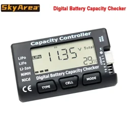 Hochwertiges Cellmeter-7, digitaler Batteriekapazitätsprüfer, RC CellMeter 7 für LiPo, LiFe, Li-Ionen, NiMH, Nicd (mit Balance)