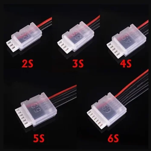 5/10 Kompýuter batareýa balans wilkasyny tygşytlaýjylar JST-XH 2S 3S 4S 5S 6S Balansyň baş goragçysy AB Buckle Clip, RC uçar gämisine laýyk gelýär