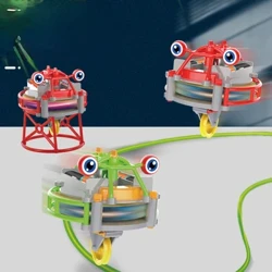 ʻO Creative Magical Tumbler Unicycle Robot Electric Toy Tightrope Walker Balance kaʻa e ʻākoakoa ana i nā makana hoihoi no nā keikikāne kaikamahine.